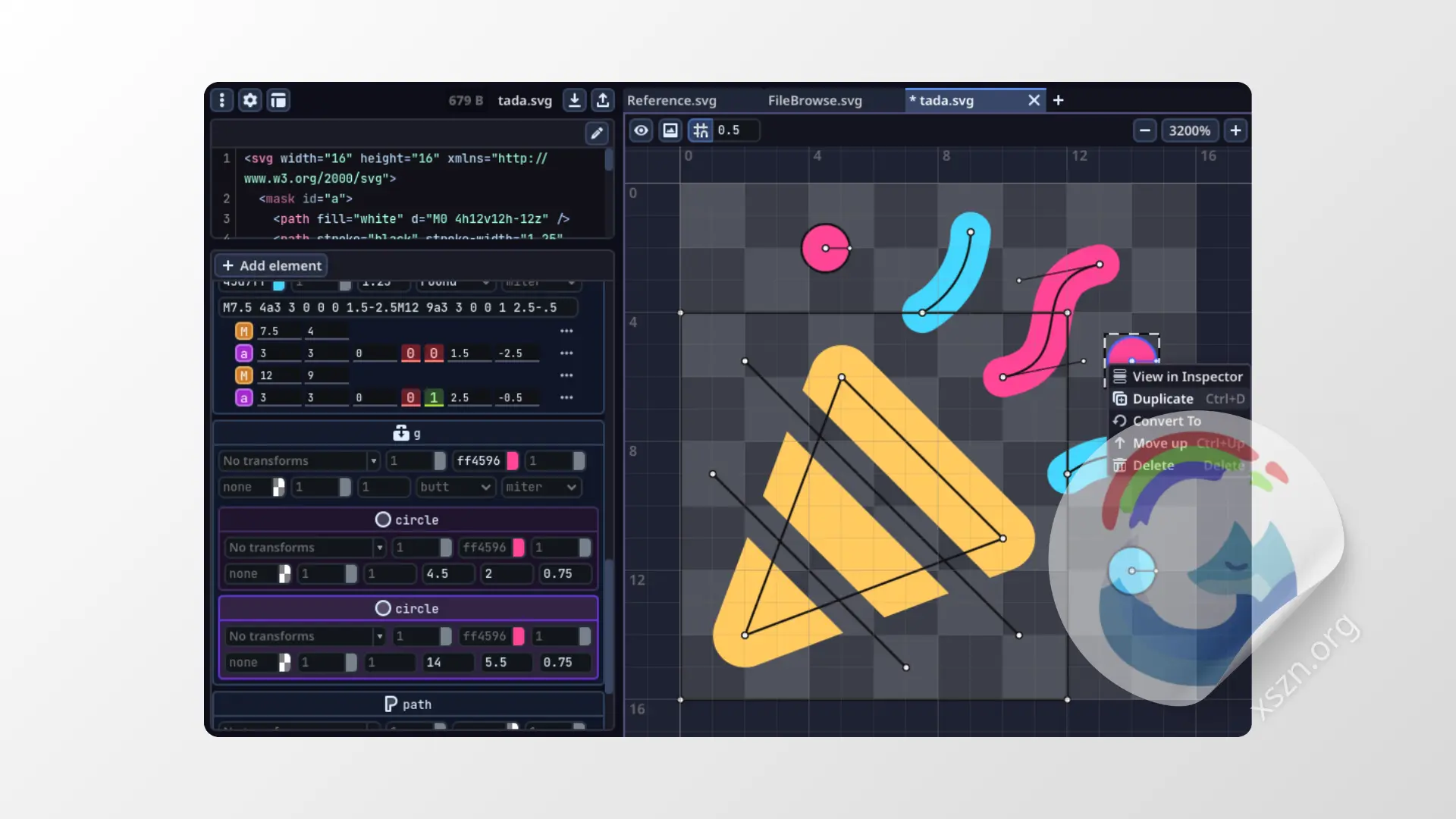 “GodSVG”屏幕截图