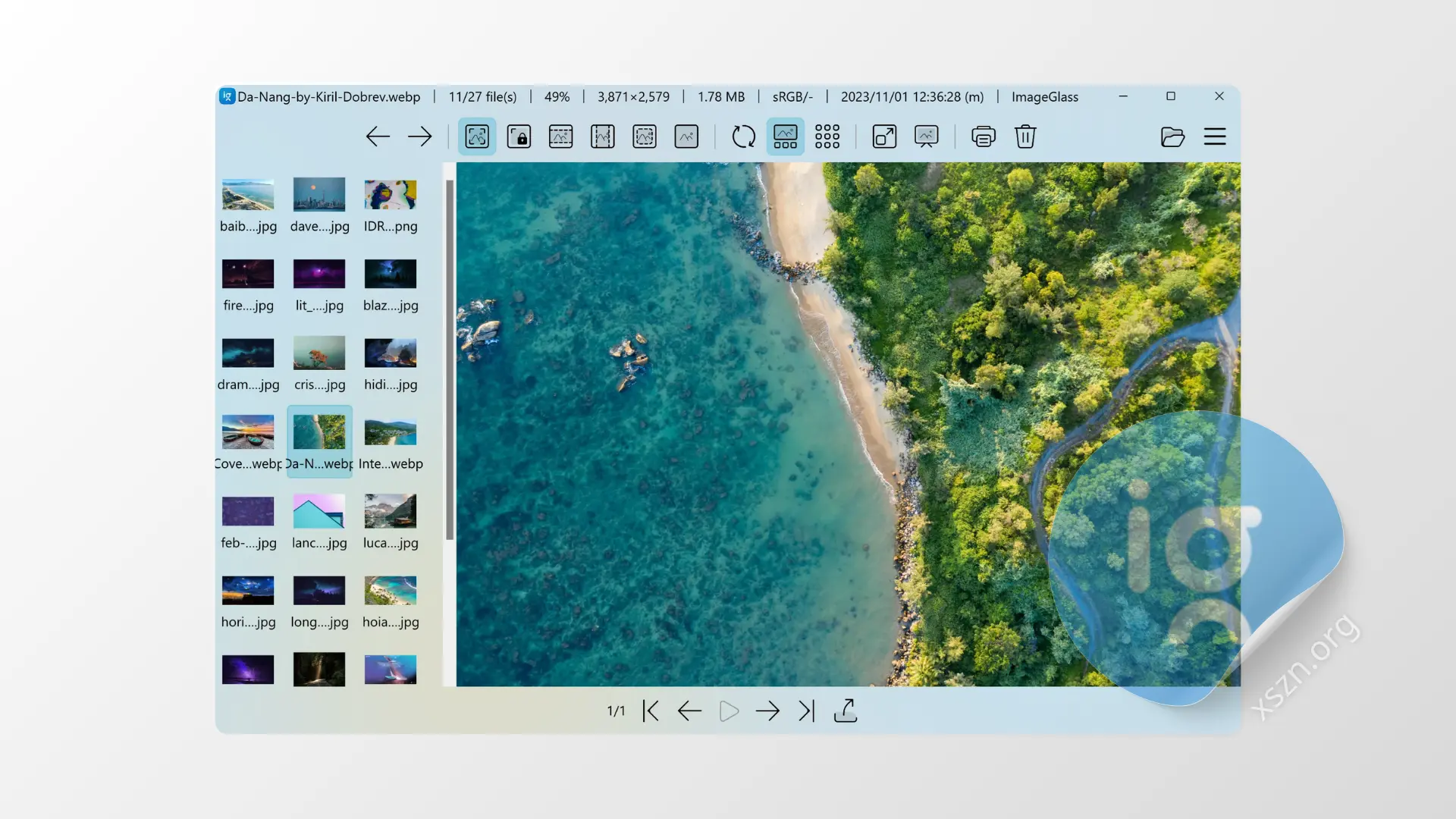 “ImageGlass”屏幕截图